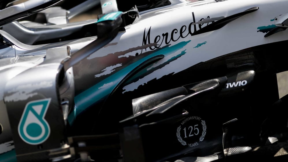 Mercedes Unveil Special Special Heritage Livery For German Grand