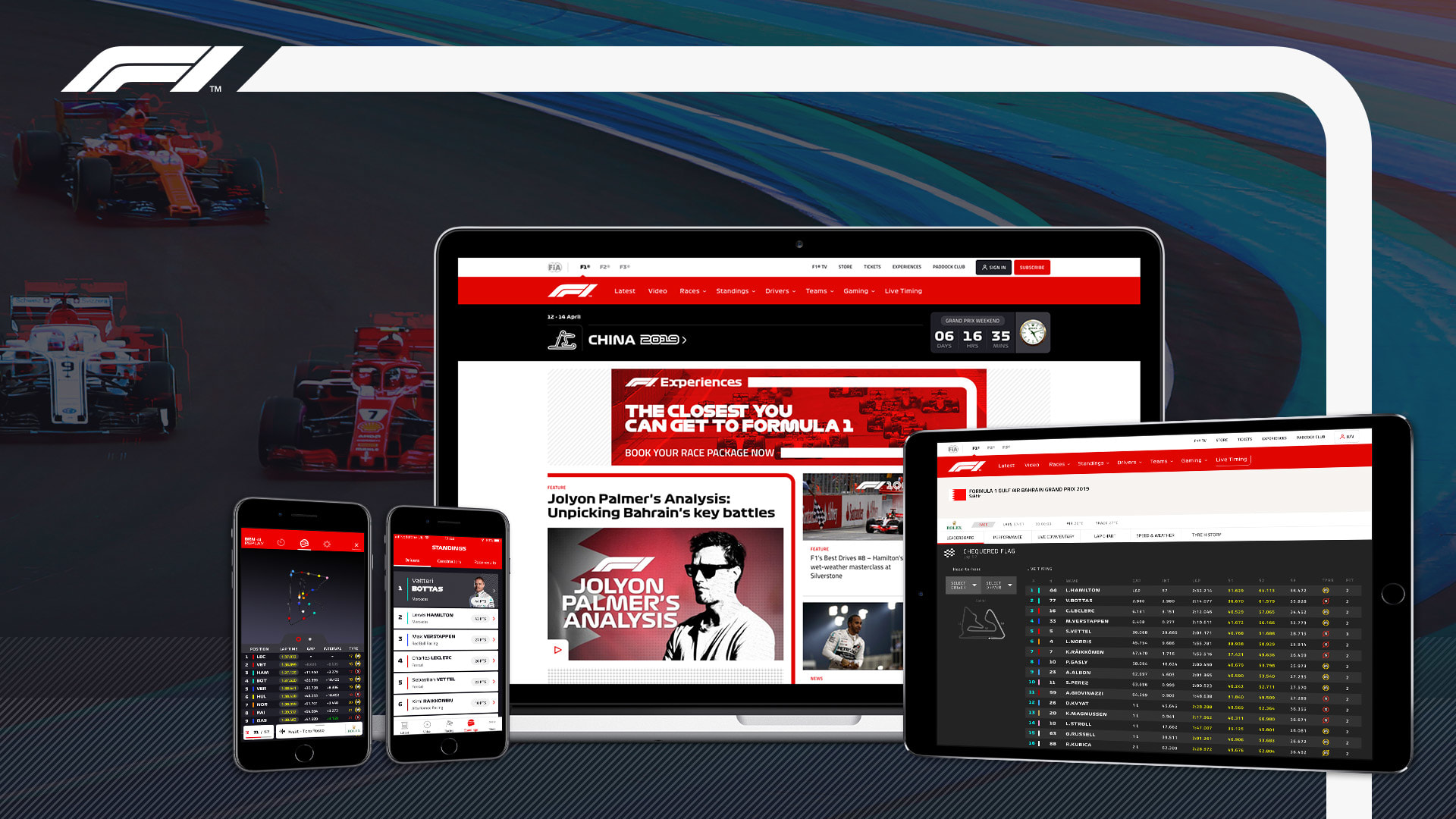 f1 official streaming service