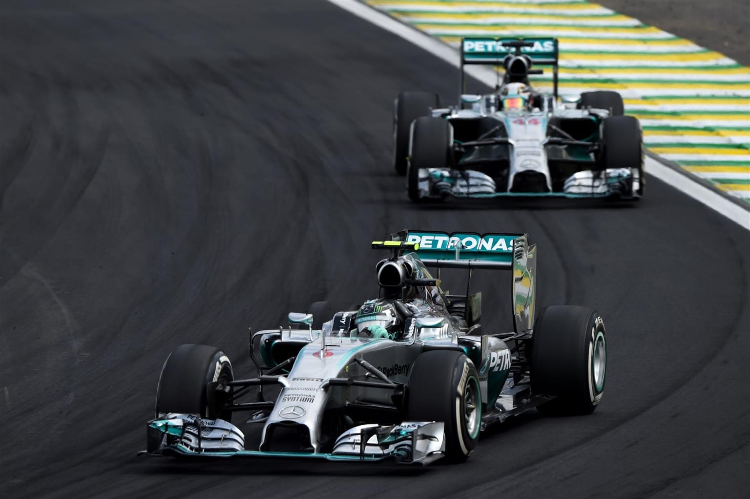 Sao Paulo stats - Mercedes claim record 11th one-two finish