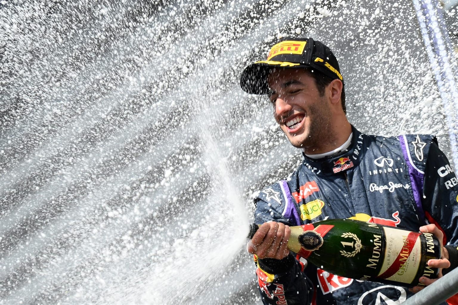 Spa stats - Ricciardo hands Red Bull 50th F1 ® victory