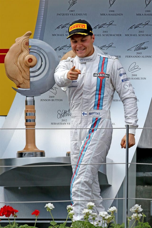 Bottas: The best champagne I've ever tasted