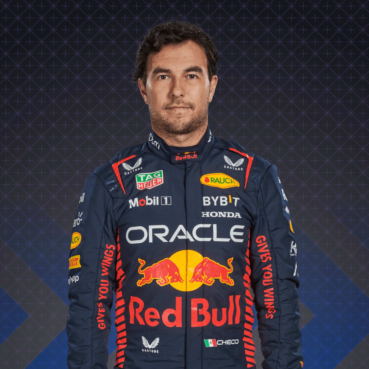 Sergio Perez Red Bull 2024 - Geneva Elisabeth