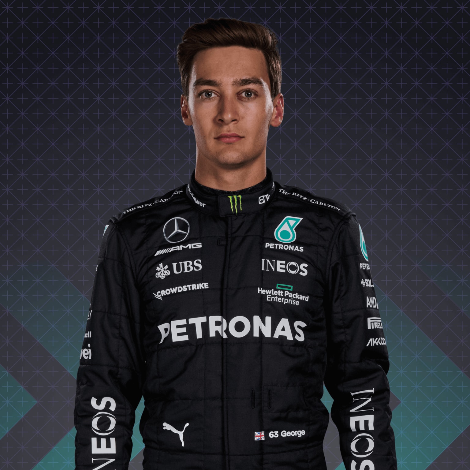 Russell F1 Driver for Mercedes