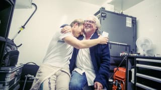 Gallery - behind-the-scenes with Rosberg at his final race