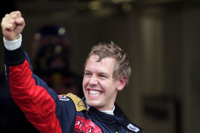 Sebastian Vettel wins third straight F1 world championship