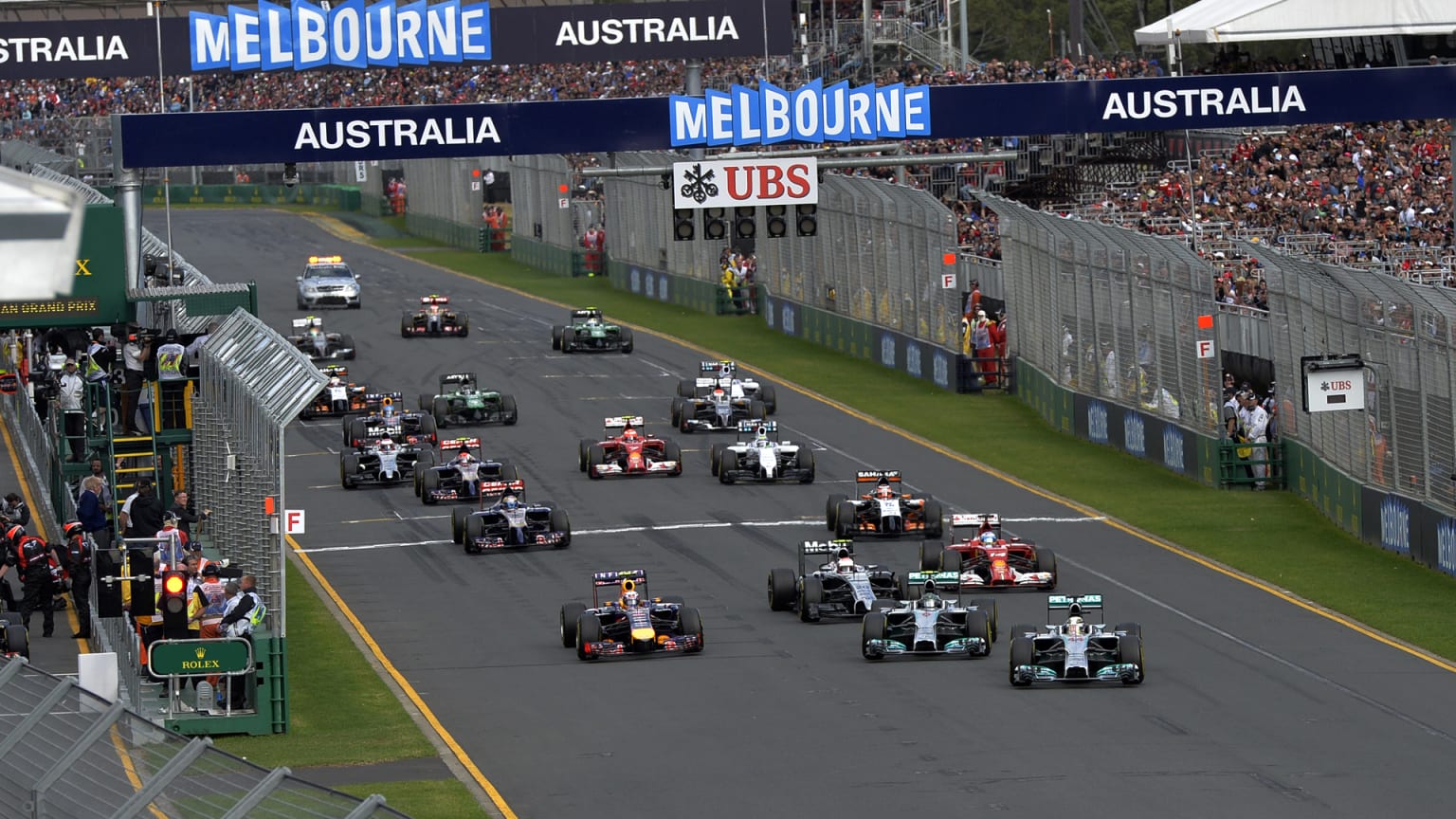 58 Mercedes Benz Ladies Day 2015 Australian Grand Prix Stock
