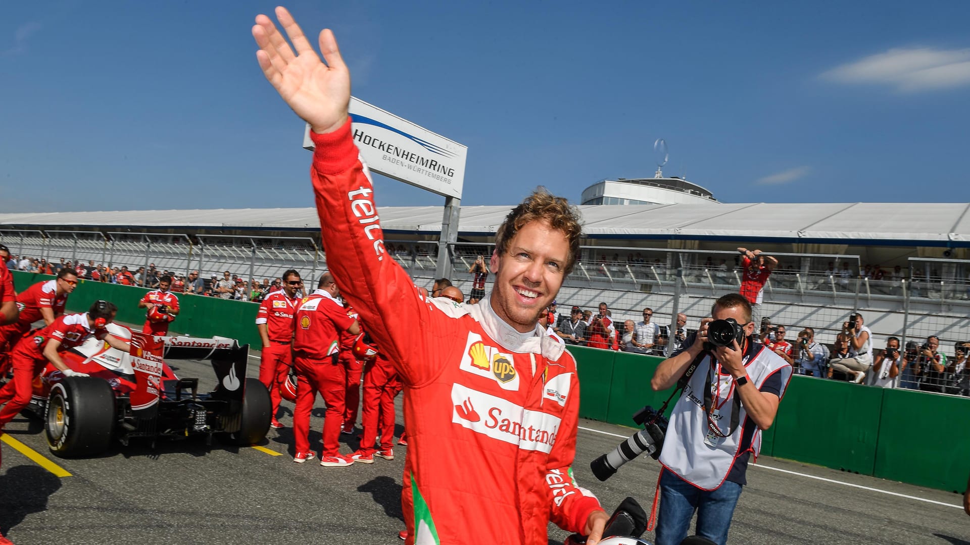 Sebastian Vettel, Hockenheimring 