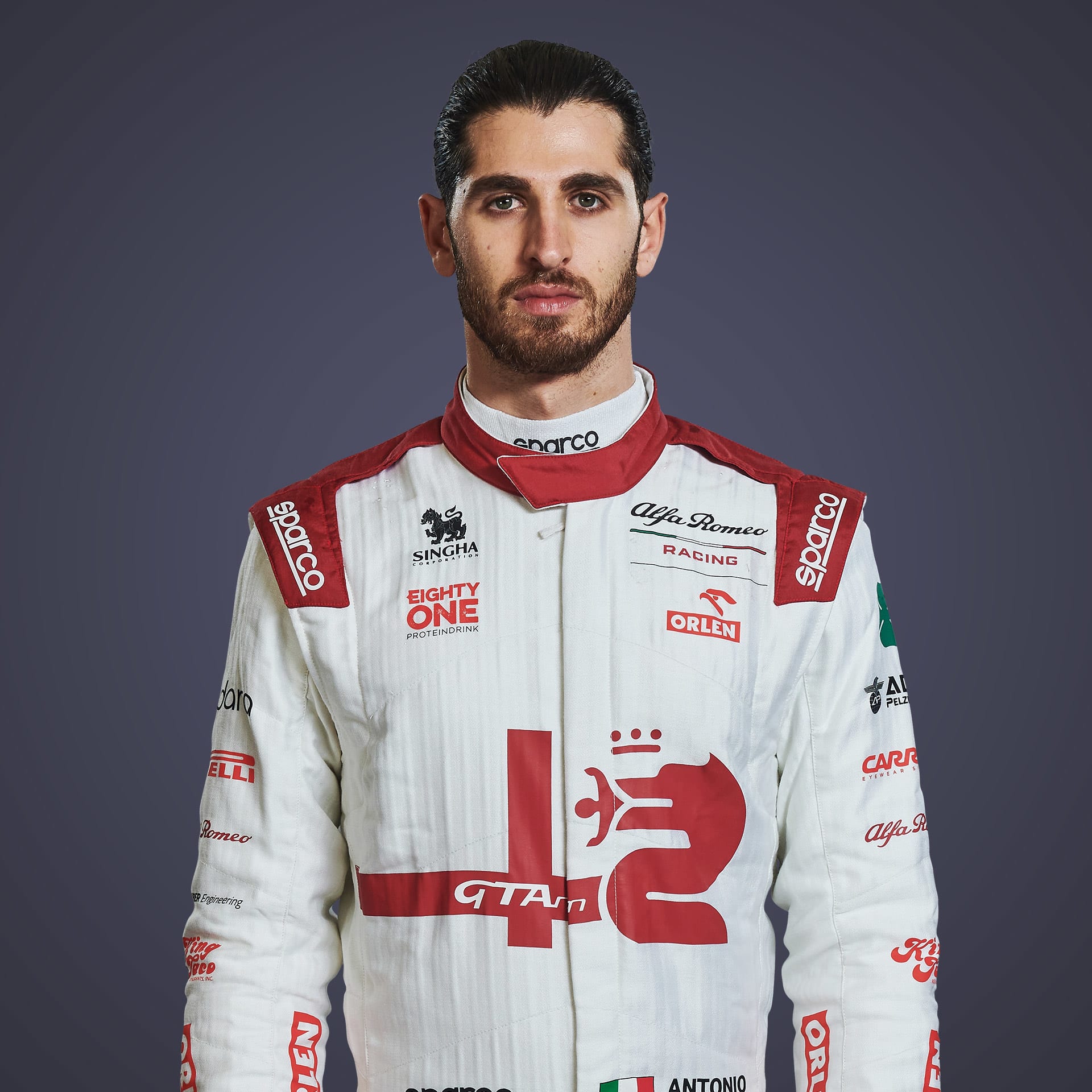 Antonio Giovinazzi headshot