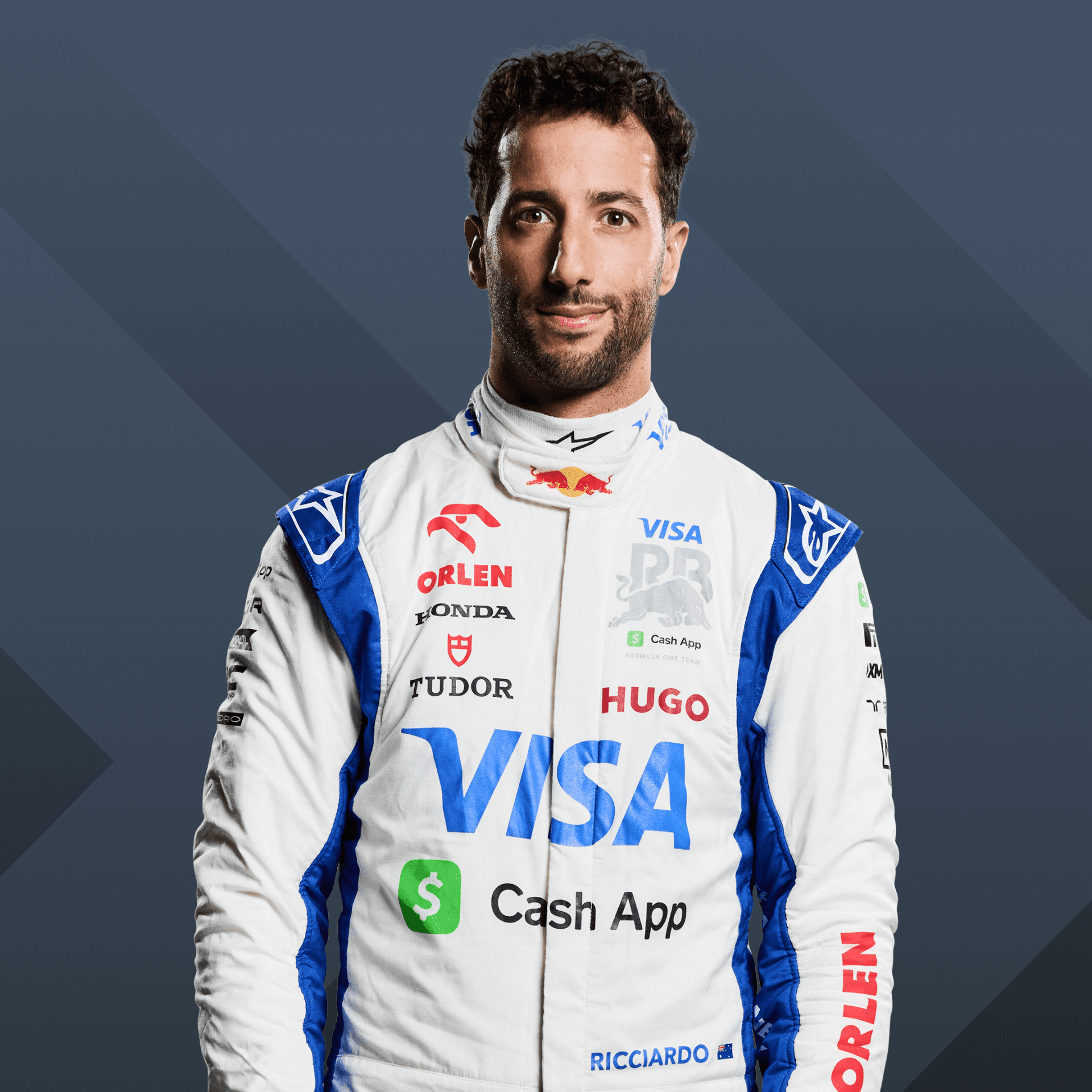 Daniel Ricciardo headshot