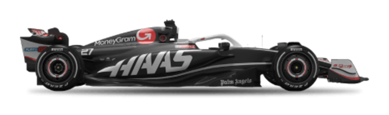 Haas team car