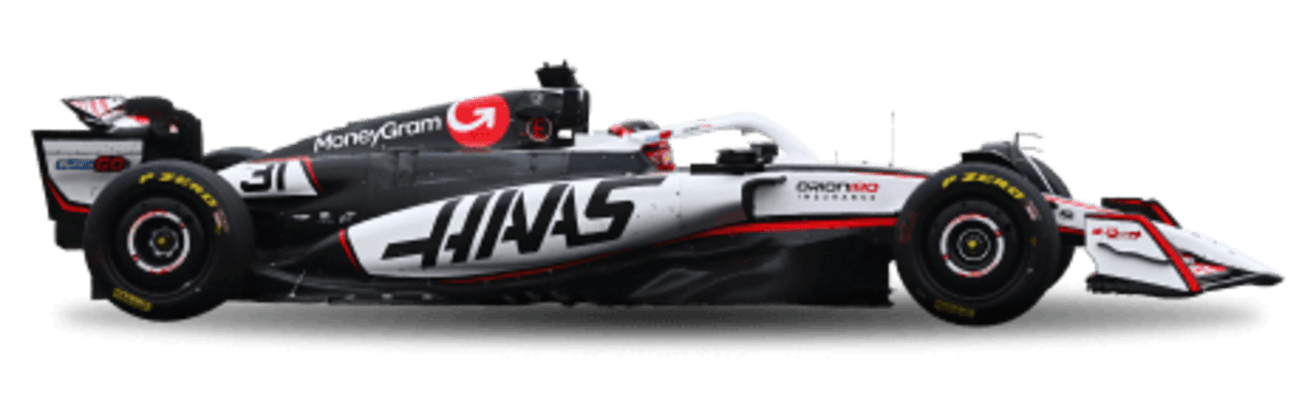 Haas team car