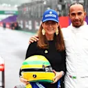 During the weekend, Hamilton also met Senna’s sister, Viviane Senna