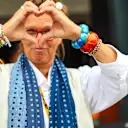 ZANDVOORT, NETHERLANDS - AUGUST 31: Cisca Norris, mother of Lando Norris of Great Britain and