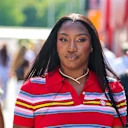 French superstar Aya Nakamura added international flair to Monza’s guest list with her paddock appearance