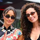 Alexandra Saint Mleux (left) revisited the kimono silhouette on race day