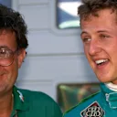 Team founder Eddie Jordan took a risk on the 22-year-old that weekend