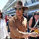 Alright alright alright! Matthew McConaughey brought some swagger into the paddock