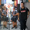BUDAPEST, HUNGARY - JULY 19: Daniel Ricciardo of Australia and Visa Cash App RB walks in the