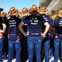 Everyone leans in to the fun-filled spirit of Austin! Swipe for more images