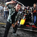 Martin Garrix came to support his good friend Max Verstappen