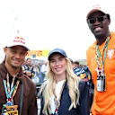 Footballers Xavi Simons and Missy Bo Kearns were joined by basketball player Pascal Siakam on the grid
