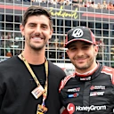 Real Madrid Goalkeeper Thibaut Courtois caught up with some of the drivers ahead of the Grand Prix