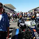 Spotted: Chase Crawford cosies up to Max’s Red Bull on the COTA grid, and we’re here for it. XOXO, Gossip Girl