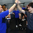 The ultimate hype man! Swipe for more images