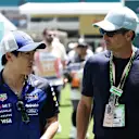 What are the chances Patrick Dempsey was picking up some racing tips from Yuki Tsunoda?
