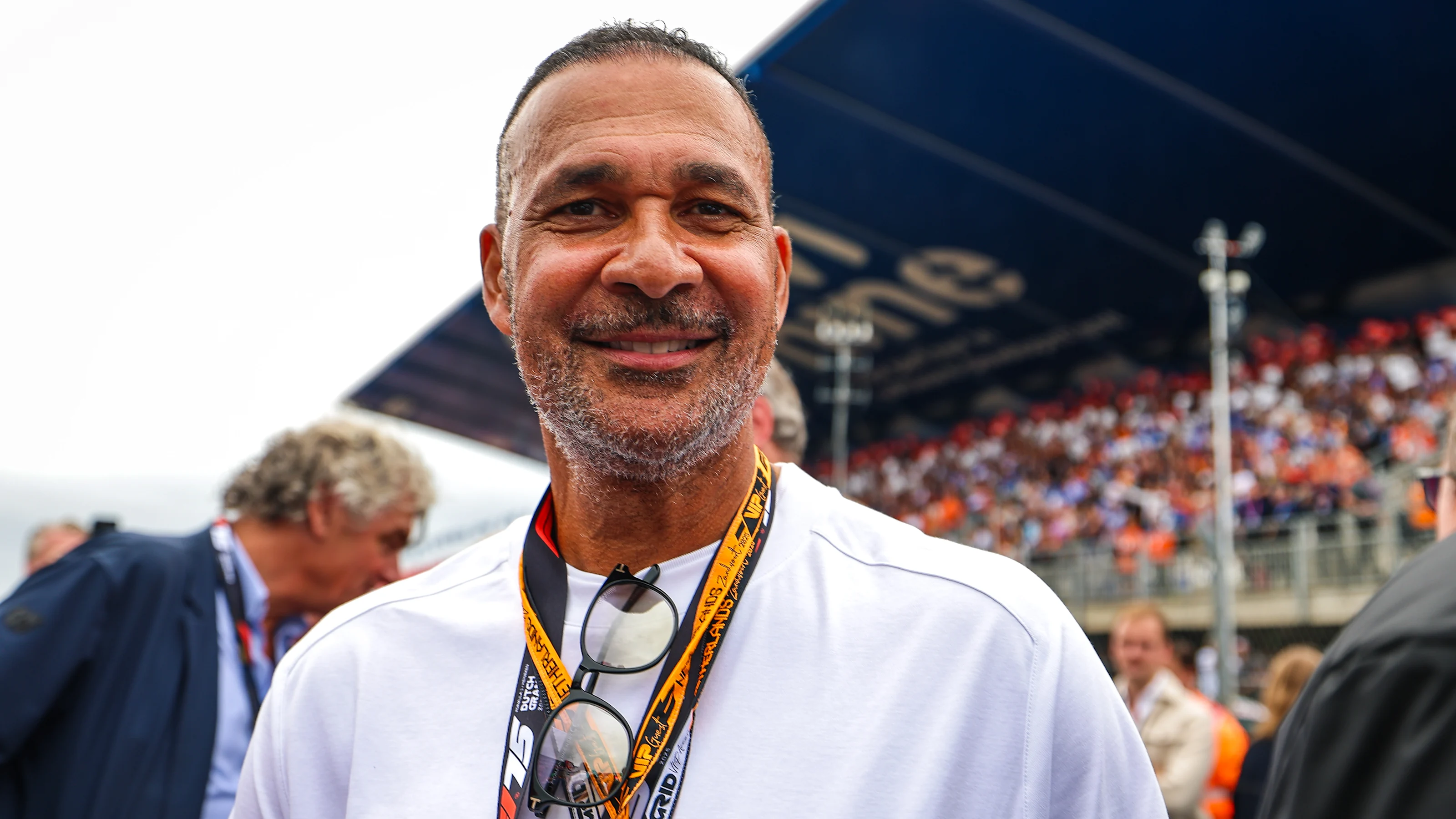 ZANDVOORT, NETHERLANDS - AUGUST 31: Former Dutch footballer Ruud Gullit on track during the F1