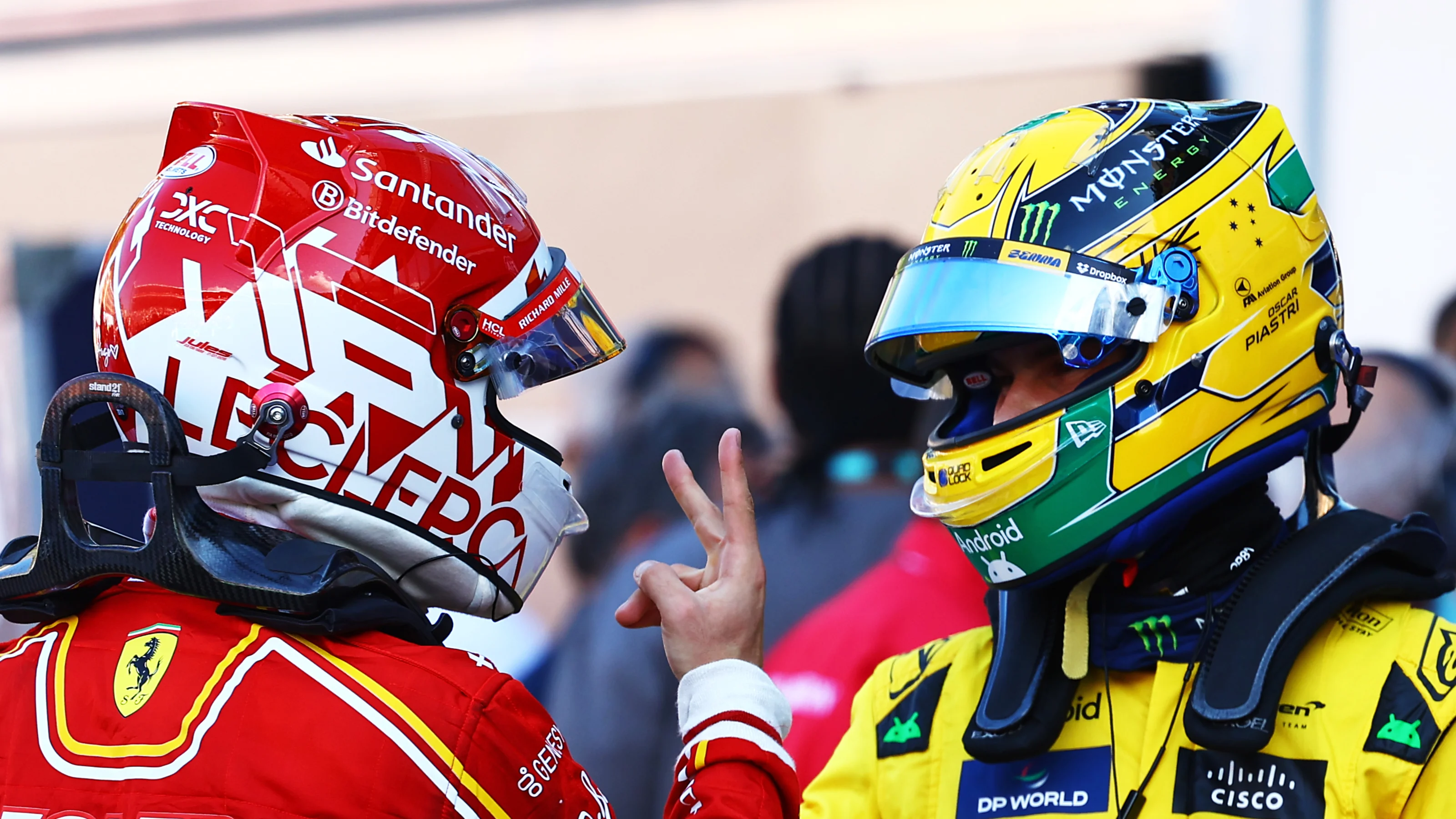 MONTE-CARLO, MONACO - MAY 25: Pole position qualifier Charles Leclerc of Monaco and Ferrari and