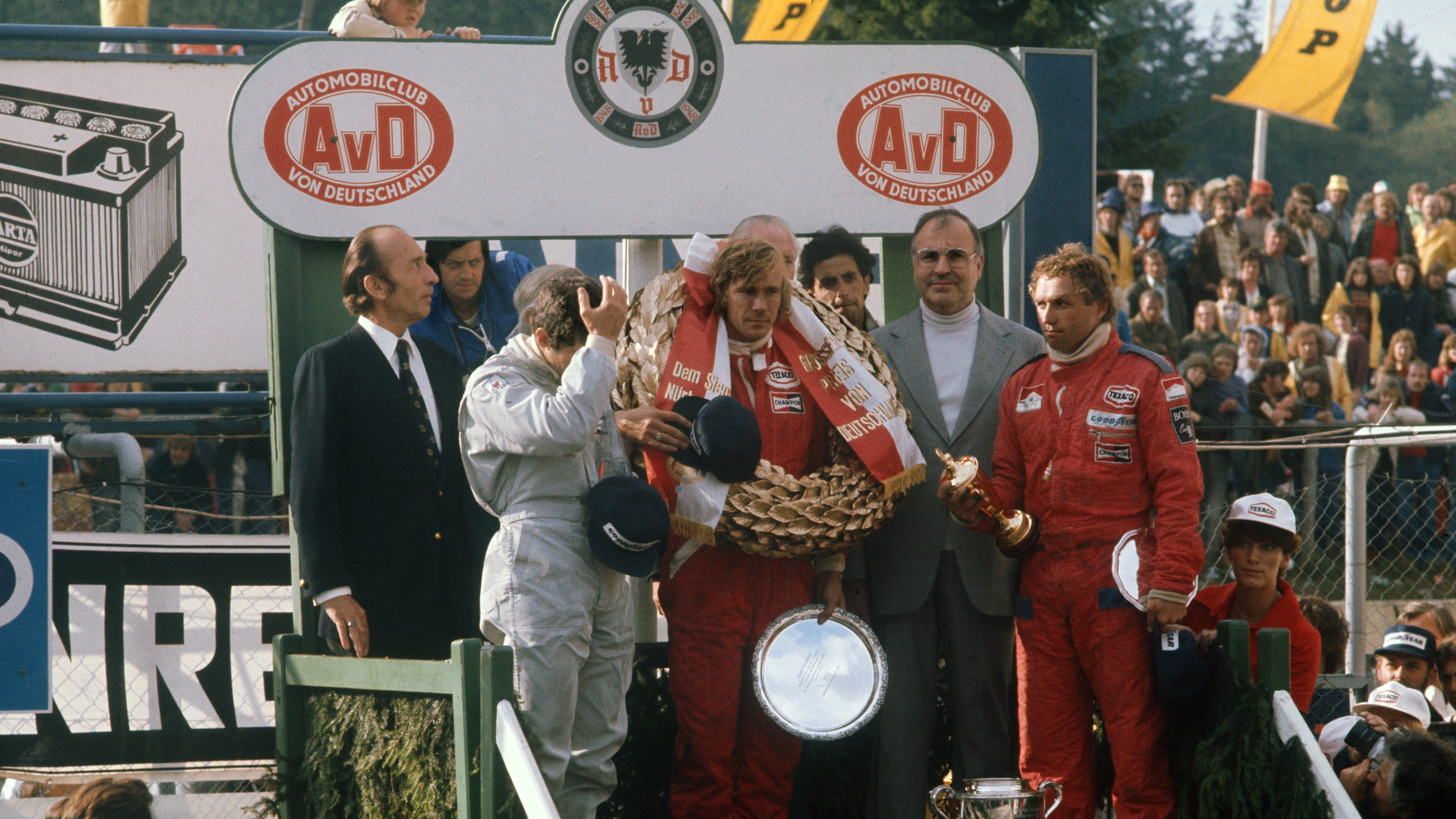 Nurburgring, Germany. 30th July - 1st August 1976. James Hunt (McLaren M23-Ford), 1st position on