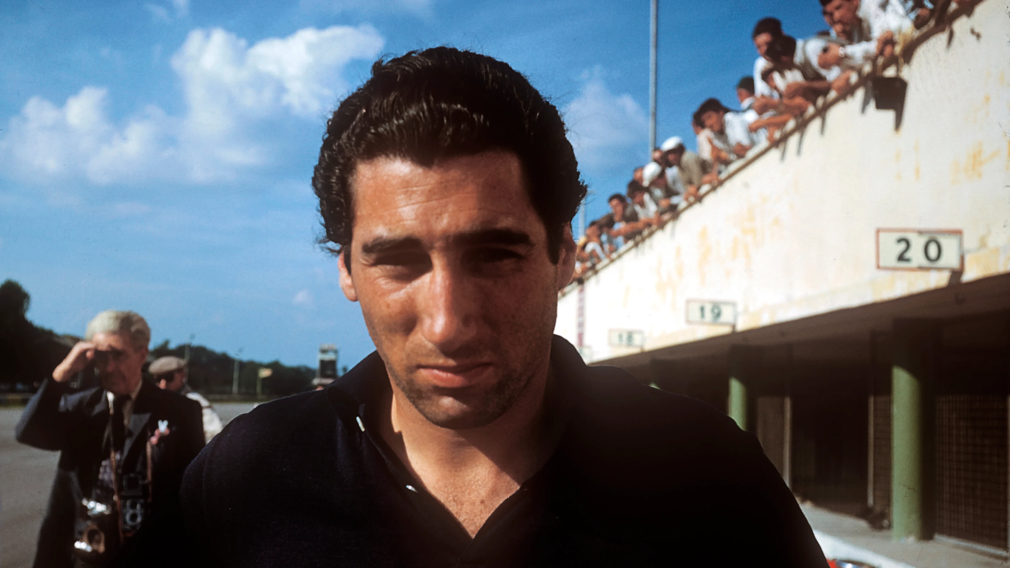 Alfonso de Portago, Grand Prix of Italy, Autodromo Nazionale Monza, 02 September 1956. (Photo by