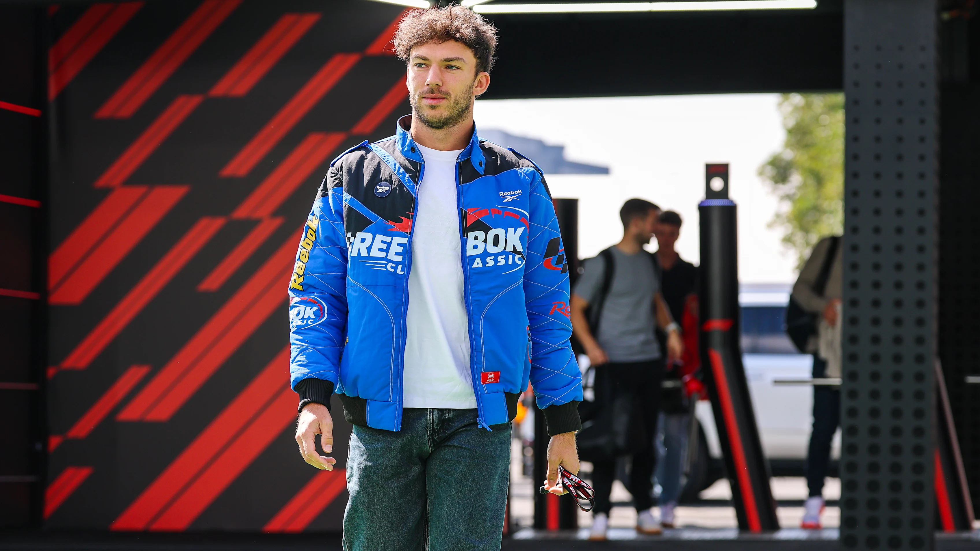 MEXICO CITY, MEXICO - OCTOBER 23: Pierre Gasly of France and Alpine F1 Team walks in the paddock