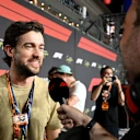 F1 75 Live host Jack Whitehall enjoyed George’s win in Singapore