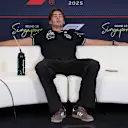 A very relatable post-night race mood