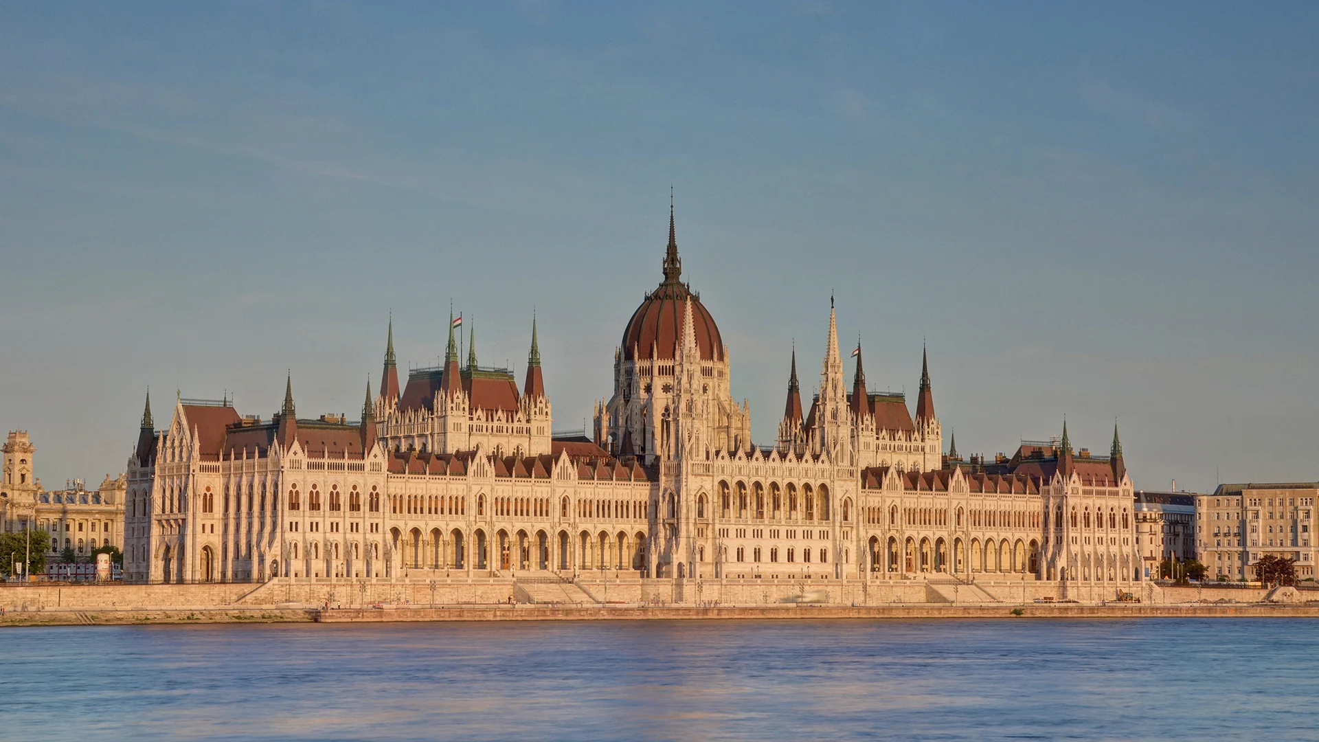 The Hungarian Parliament Building, one of Europe's oldest legislative buildings