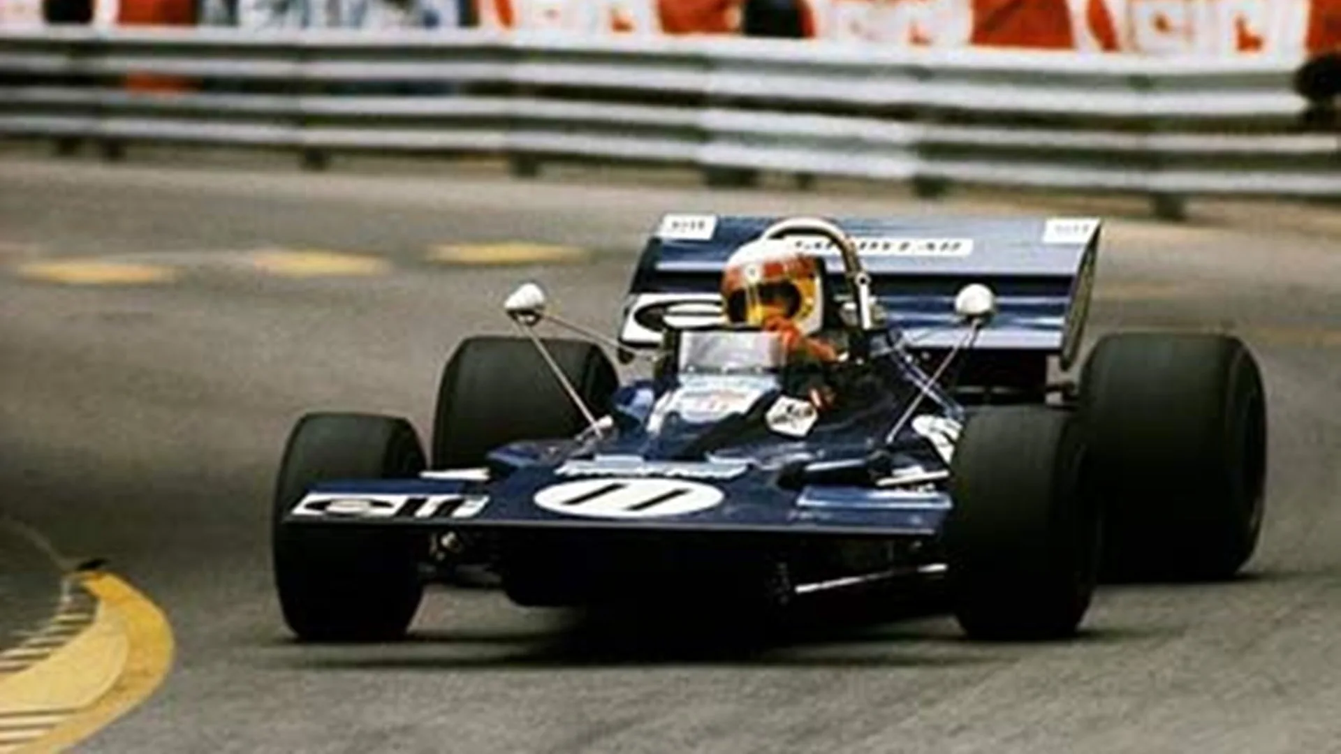 Monte Carlo, May 1971: Jackie Stewart dominated the Monaco Grand Prix meeting in the Tyrrell 003,