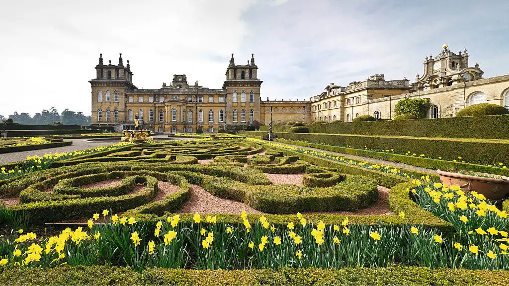 Blenheim Palace. About 2000. Photographie. (Photo by Imagno/Getty Images) .