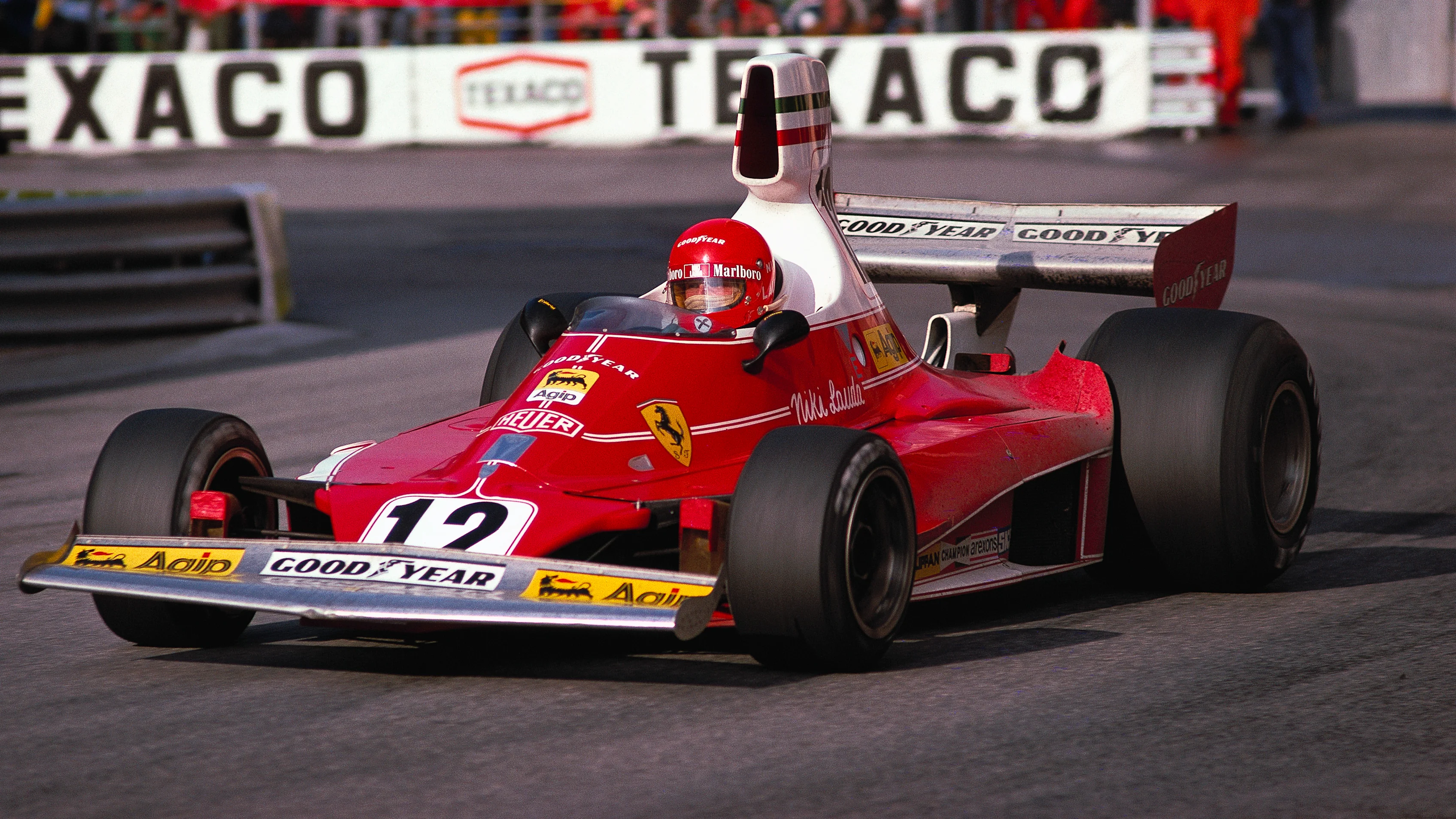 MONTE CARLO, MONACO - MAY 11: Niki Lauda, Ferrari 312T during the Monaco GP at Monte Carlo on May
