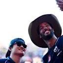 Ricciardo and Tsunoda soak up the Austin energy, taking selfies with fans in the crowd. Swipe for more images