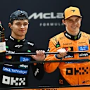 Piastri and Norris were all smiles after a tense race