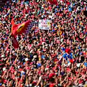 Monza in its purest form - a sea of red as far as the eye can see