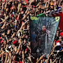 One fan went full fantasy with a Game of Thrones-style banner – casting Hamilton as the rightful ruler in red