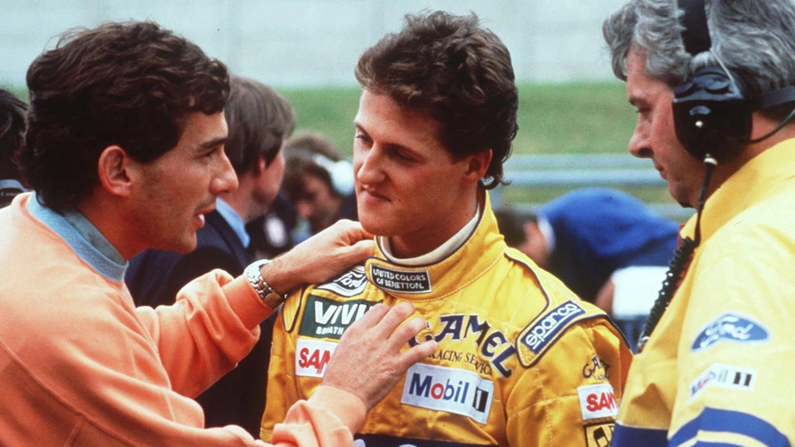 SPA-FRANCORCHAMPS, BELGIUM - AUGUST 30:  GP VON BELGIEN 1992, Spa; Ayrton SENNA, SIEGER Michael