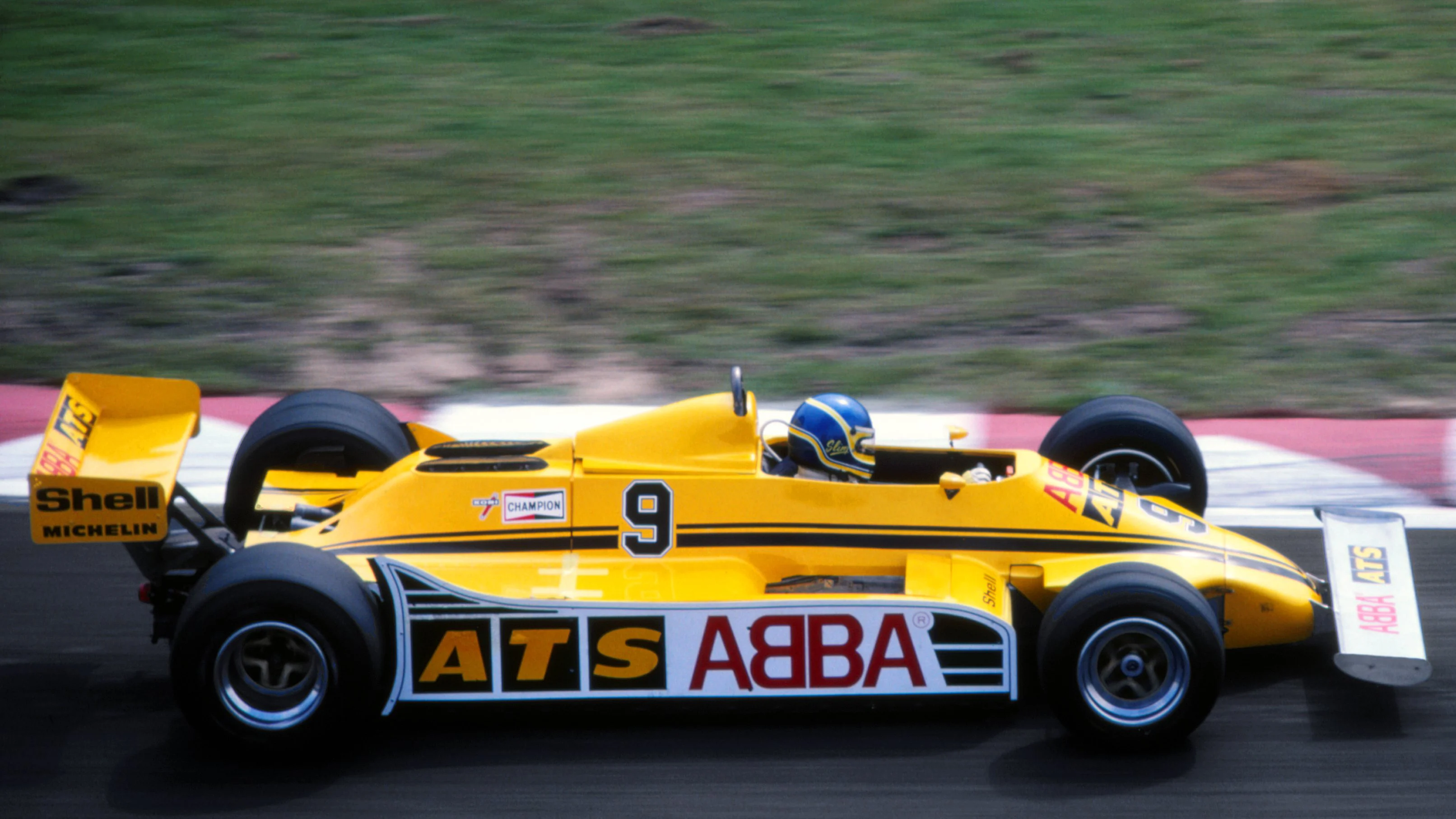 Tommy 'Slim' Borgudd (SWE), ATS HGS1.\rBelgian Grand Prix, Rd5, Zolder, Belgium, 17 May 1981.\rBEST