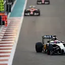 Jenson Button (GBR) McLaren MP4-29. Formula One World Championship, Rd19, Abu Dhabi Grand Prix, Race, Yas Marina Circuit, Abu Dhabi, UAE, Sunday, 23 November 2014 