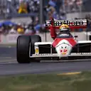 Winner Ayrton Senna (BRA) McLaren MP4/4 Canadian Grand Prix, Montreal , 12 June 1988
