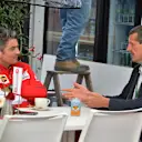 (L to R): Marco Mattiacci (ITA) Ferrari Team Principal talks with Guenther Steiner (ITA). Formula One World Championship, Rd7, Canadian Grand Prix, Preparations, Montreal, Canada, Thursday, 5 June 2014