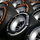 Pirelli tyres. Formula One Young Drivers Test, Silverstone, England, Day One, Wednesday, 17 July 2013. © Sutton Images